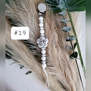 TAYLOR MAE® Non-Toxic BPA Free Pacifier Clips Tethers Holder Baby Teethers